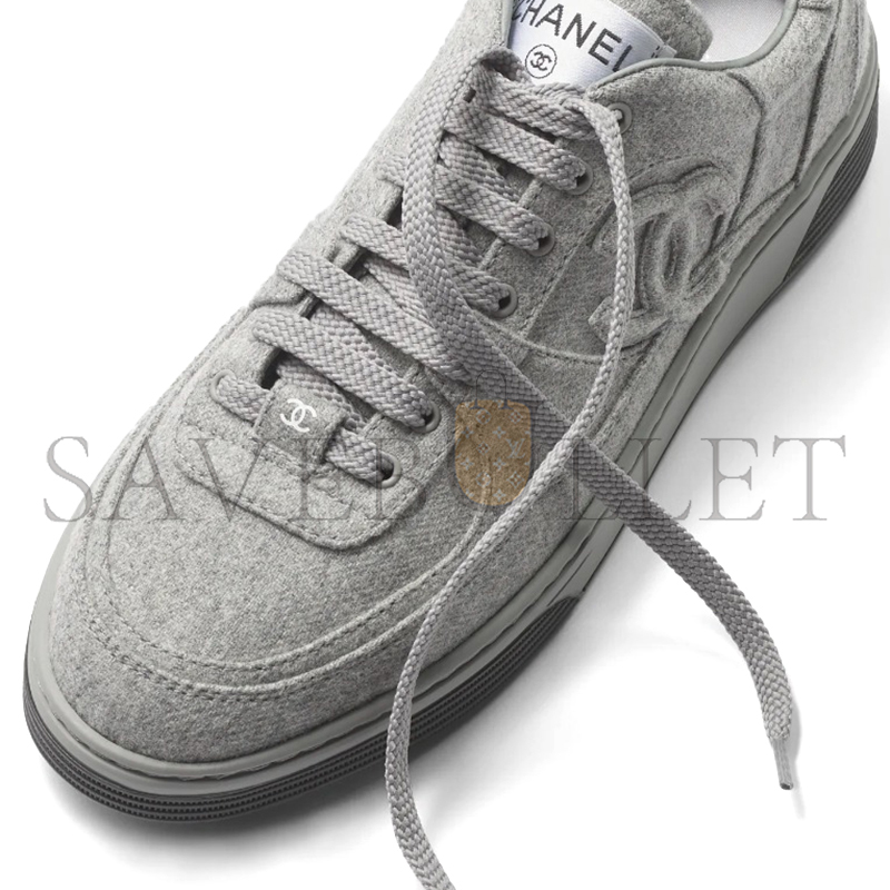 Ch*el interlocking cc logo sneakers g46011